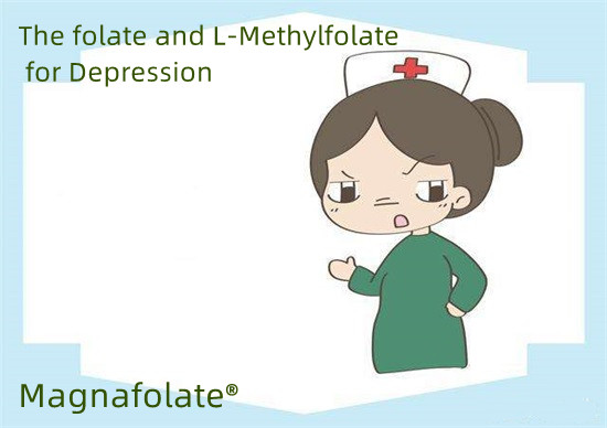 O ácido fólico e L-metilfolato para depressão