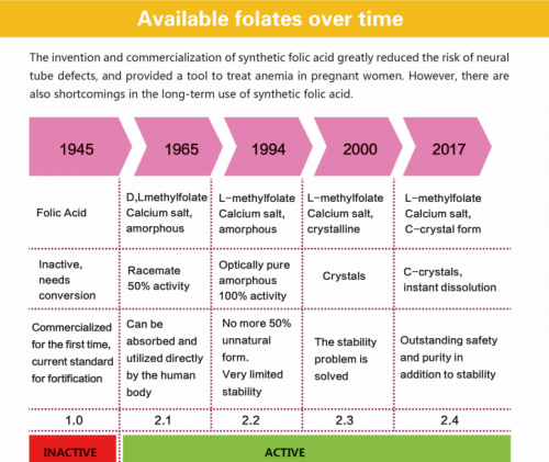 A história evolutiva do ácido fólico