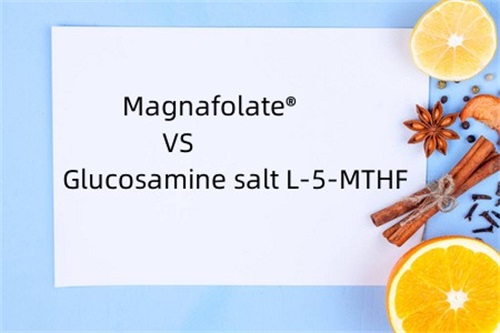 L-5-metiltetrahidrofolato de cálcio VS Sal de glucosamina L-5-MTHF