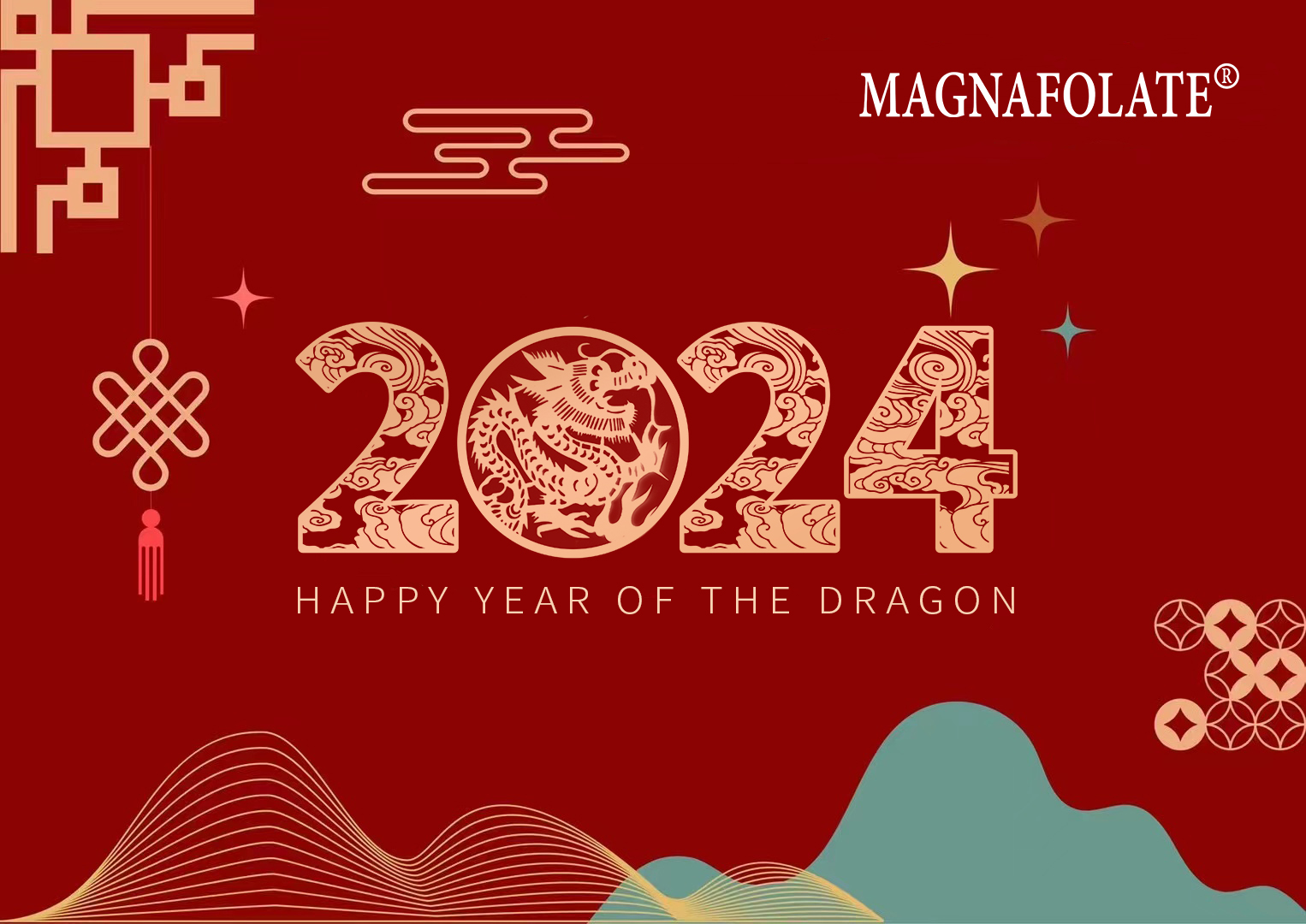 Aviso de feriado do Ano Novo Chinês