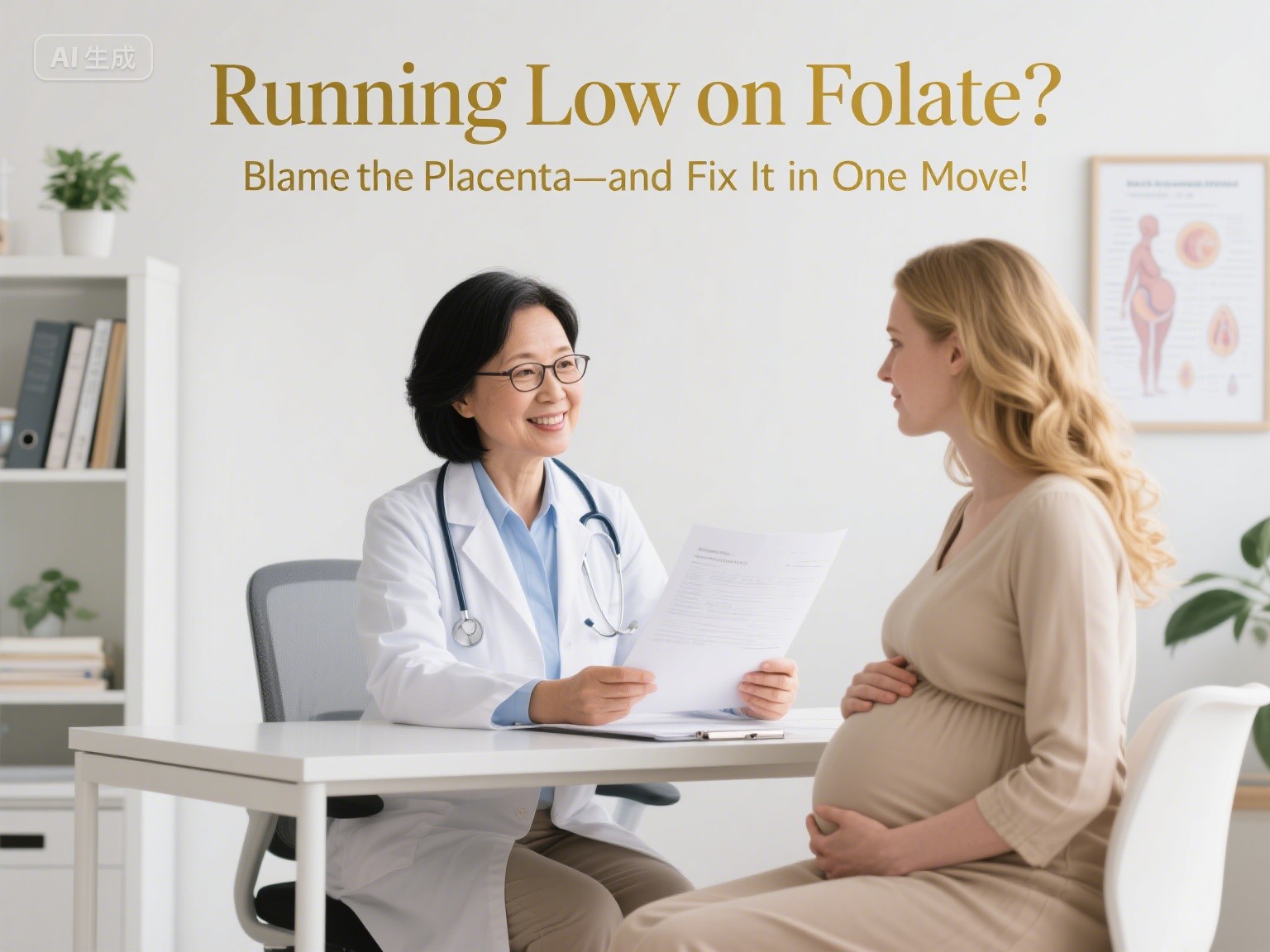 Gravidez Semana 8: Ficando com pouca folato? Culpe a placenta - e conserte -a em uma jogada!