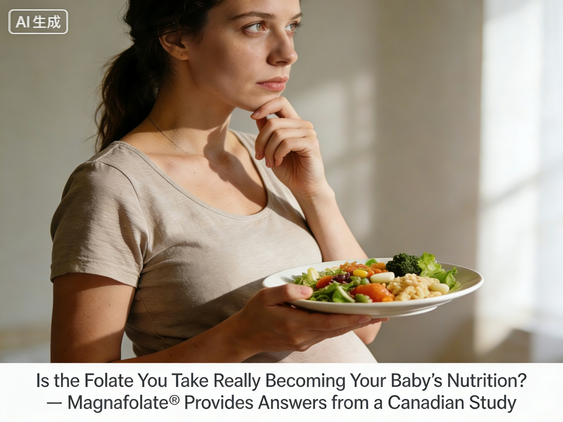 O folato que você ingere está realmente se tornando a nutrição do seu bebê? — Magnafolate® fornece respostas de um estudo canadense